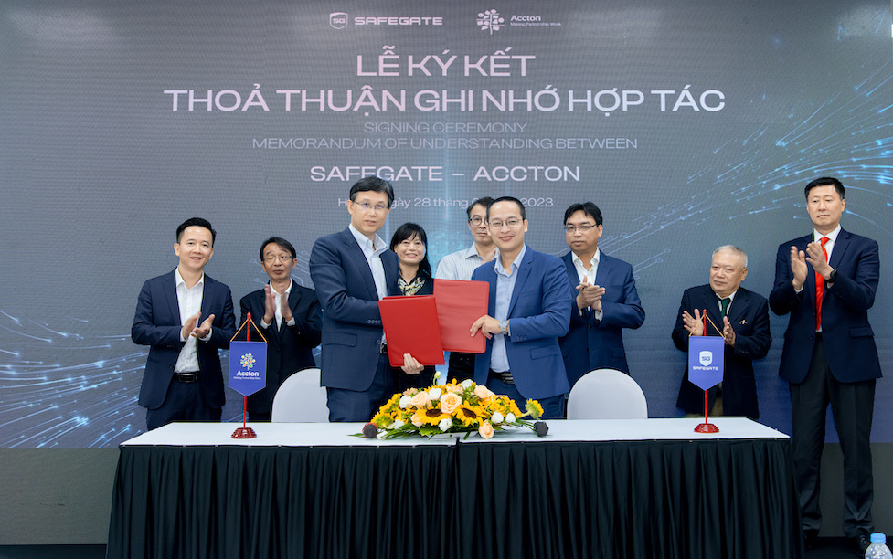 SafeGate ký thoả thuận hợp tác với Tập đoàn công nghệ Accton